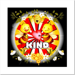 Be Kind Posters and Art